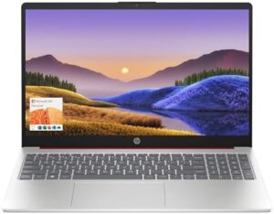 HP 15.6" Portable Laptop (Include 1 Year...