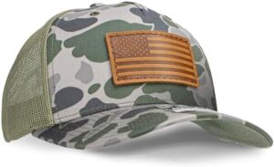 Oowee Leather Patch Hat | American Flag ...