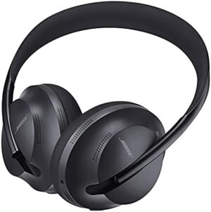 Bose Headphones 700, Noise Cancelling Bluetooth Over-Ear Wireless Headphones with Built-In Microphone for Clear Calls and Alexa Voice Control, Black