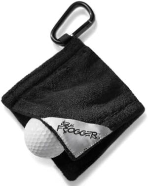 Frogger Amphibian Golf Ball Towel with D...