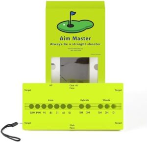 AIM MASTER Golf Swing Training Aid - Dur...