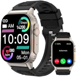 Smart Watch(Answer/Make Call), 2.01" Sma...