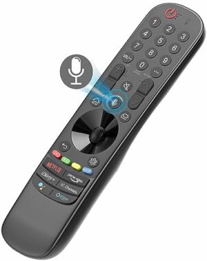 Replacement LG Remote/LG Magic Remote Control MR22GN w/LG/Google/Alexa Voice Control/LG Smart TV Remote compabtile with MR22GA MR21GA MR20GA MR19BA MR18BA MR650 AKB75855501