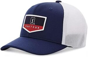 PGA TOUR Golf Americana Trucker Hat Peac...