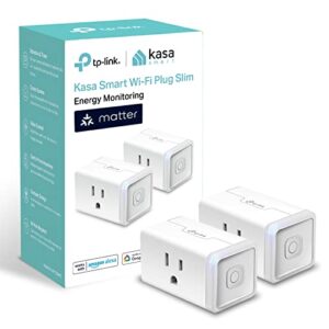 Kasa Matter Smart Plug w/ Energy Monitor...