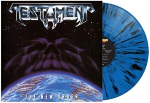 The New Order - Cyanide Blue W Black Splatter