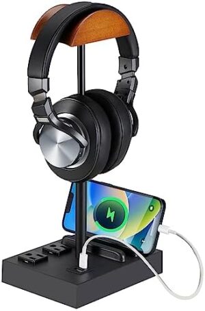 CASTLELIFE Headphone Stand Desktop Gamin...