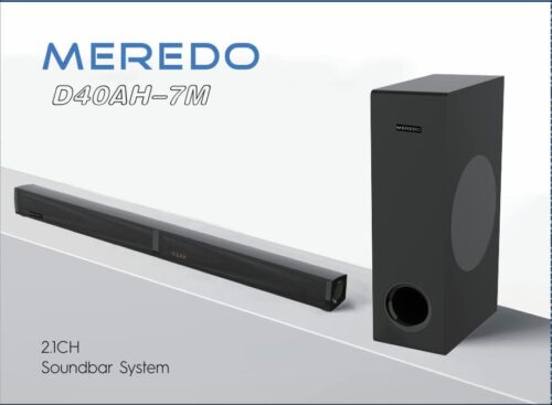 MEREDO Sound bar with Subwoofer 180W Det... - Image 9