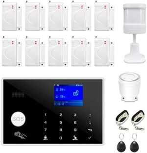 WiFi and GSM 17-Piece kit, Wireless Home...