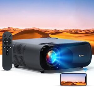 NexiGo PJ40 Projector with WiFi and Blue...