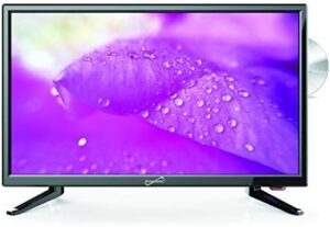 Supersonic SC-2212 22-Inch HDTV with Stunning 1080p Quality, Vibrant Colors, DVD Player, HDMI, USB, PC Monitor and AC/DC Compatibility - Perfect RV & Kitchen TV