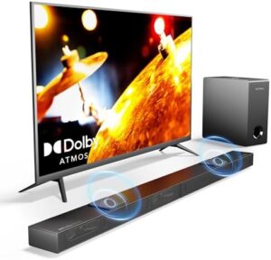 ULTIMEA 3.1.2ch Dolby Atmos Sound Bar fo...