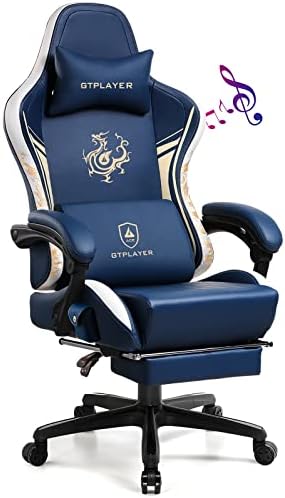 GTPLAYER Gaming Chair with Bluetooth Spe...