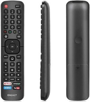 Gvirtue EN2A27 Universal Remote Control for Hisense TV Remote LED ULED LCD UHD HDTV 4K Android Smart TV with Netflix, Amazon, Vudu, You Tube Button