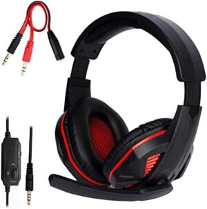 FNSHIP 3.5mm Port Wired Gaming Headset, ...