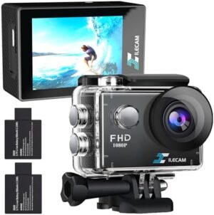 Xilecam Action Camera 1080P 30fps Sports...