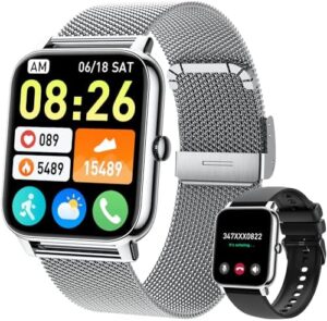 Smart Watch for Women Men Fitness: (Make...