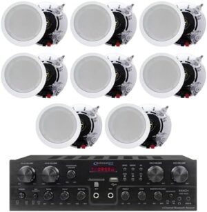 Technical Pro 4 Channel 1600 Watts 8 Spe...