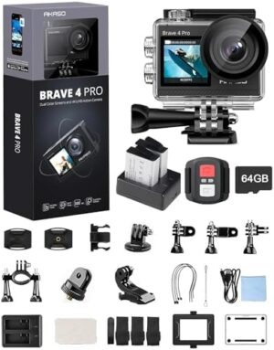 AKASO Action Camera Bundle with Brave 4 ...