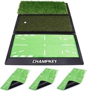 CHAMPKEY High-Performance Golf Mat with ...