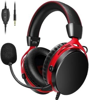 WolfLawS Gaming Headset for PS5 PS4 PC X...