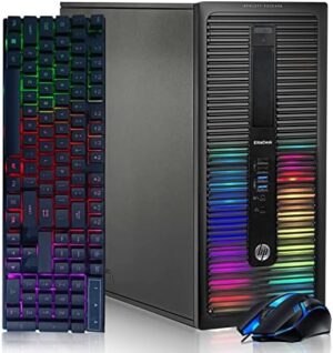 HP Gaming PC Desktop Computer - Intel Qu...