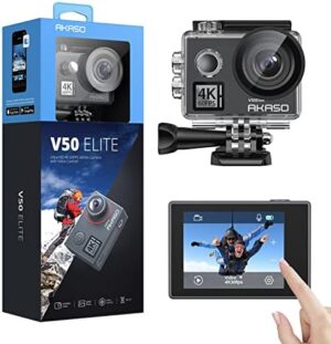 AKASO V50 Elite 4K60fps Touch Screen WiF...