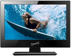 Supersonic SC-1311 13.3-Inch 1080p LED Widescreen HDTV with HDMI Input (AC/DC Compatible)