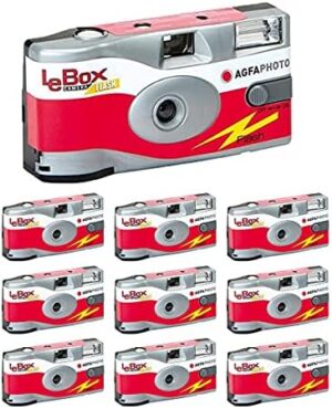 10-Pack Agfa 35mm Disposable Camera 6010...