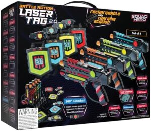 Squad Hero Rechargeable Laser Tag 360° S...