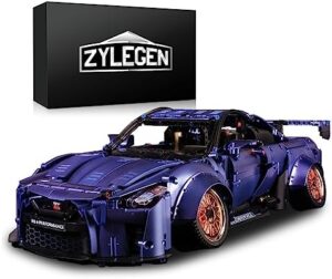 ZYLEGEN GTR Racing Car Building Set,Hype...