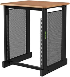 GearIT 12U Audio Rack With Flat Top for ...