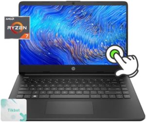 HP 14" Touchscreen Slim Laptop | AMD Ryz...