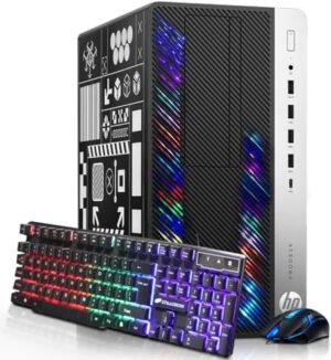 HP RGB Gaming Desktop Computer, Intel Qu...