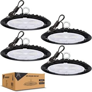 [UPGRADED] UFO 80W High Bay LED Light 4 ...