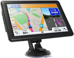 UNSXHIT GPS Navigation for car, 9-inch High-Definition Touch Screen，2024 Maps (Free Lifetime Updates), Truck GPS Commercial Drivers, Semi Trucker GPS ...