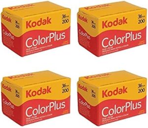 4 Rolls of Kodak Colorplus 200 ASA 36 Ex...