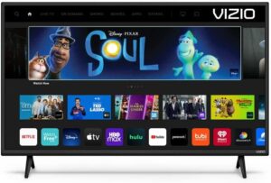 VIZIO 40-Inch Class D-Series Full HD LED 1080p Smart TV, Apple AirPlay 2 and Chromecast Built-in + Free Wall Mount (No Stands) D40f-J09 (Renewed)