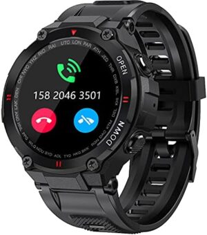 Military Smart Watch for Men Outdoor Wat...