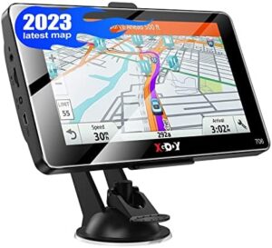 XGODY GPS Navigation for Car 7 Inch 2.5D Car GPS for Car 2023 Map Truck GPS Commercial Drivers Semi Trucker Navigation System 8GB 256M with Voice Guid...