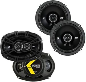 KICKER 43DSC69304 D Series 6x9 Inch 360 ...