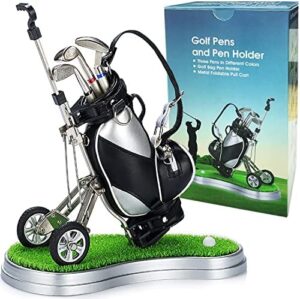 Jishi Golf Pen Holder Desk Accessories, ...