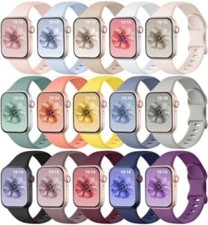 GEAK 15 Pack Compatible with Apple Watch...