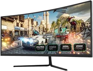 Fiodio 30in Curved Gaming Monitor 100Hz,...