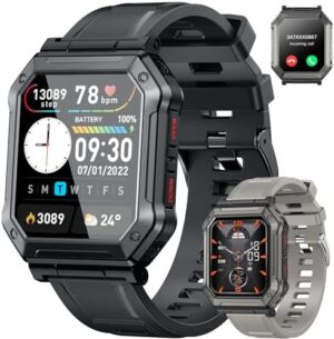 Smart Watch for Men Fitness Tracker: (Ma...