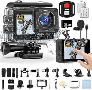 4K Action Camera, Sports Video Camera Wi...