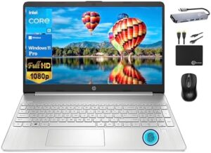 HP 2024 Newest 15.6" FHD Thin Light Busi...