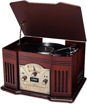 ClearClick All-in-One Turntable with 3-S...