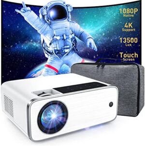 Projector, Native 1080P Projector 350ANS...