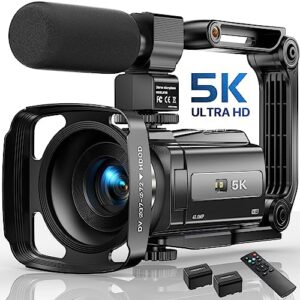 5K Video Camera Camcorder, 48MP UHD Wifi...